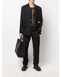 Feng Chen Wang Oversized Casual Blazer