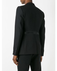 Givenchy Oversized Zip Detail Blazer