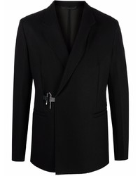 Givenchy Padlock Detail Tailored Blazer