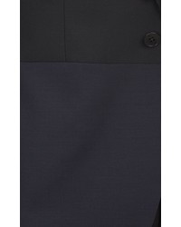 Paul Smith Ps By Colorblocked Single Button Sportcoat Black