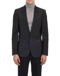 Paul Smith Ps Colorblocked Single Button Sportcoat Black