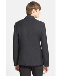 Paul Smith Ps Extra Trim Fit Donegal Wool Sport Coat