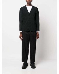 Homme Plissé Issey Miyake Ribbed Single Breasted Blazer