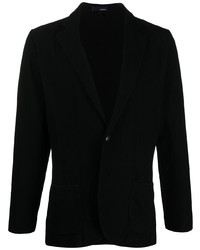 Lardini Ribbed Single Breasted Blazer