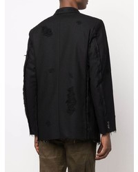 Doublet Ripped Single Breasted Blazer