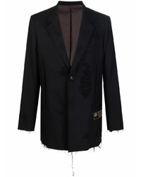 Doublet Ripped Single Breasted Blazer