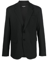 DSQUARED2 Ruched Single Breasted Blazer