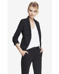 Express Ruched Sleeve Jacket