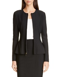 St. John Collection Sculpted Milano Knit Jacket