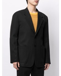 Solid Homme Single Breasted Blazer Jacket