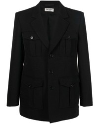 Saint Laurent Single Breasted Blazer Jacket