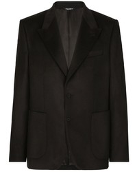 Dolce & Gabbana Single Breasted Cashmere Blazer