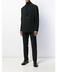 Issey Miyake Men Single Breasted Fitted Blazer