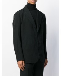 Issey Miyake Men Single Breasted Fitted Blazer