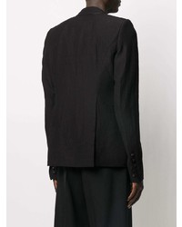 Rick Owens Single Breasted Fitted Blazer
