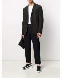 Z Zegna Single Breasted Fitted Blazer