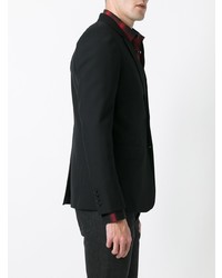Saint Laurent Single Breasted Jacket Black
