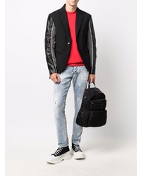 DSQUARED2 Single Breasted Panelled Jacket