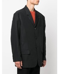 Acne Studios Single Breasted Relaxed Fit Blazer