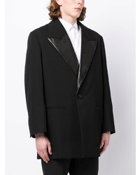 Jil Sander Single Breasted Tuxedo Jacket
