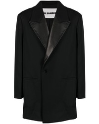 Jil Sander Single Breasted Tuxedo Jacket