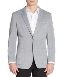 Saks Fifth Avenue Slim Fit Knit Two Button Jacket