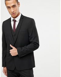 ASOS DESIGN Slim Suit Jacket In Black