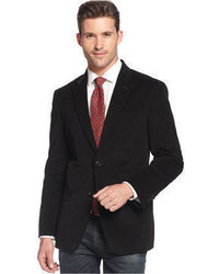 Tommy Hilfiger Solid Trim Fit Corduroy Sport Coat With Elbow Patches