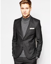 Selected Suit Jacket In Skinny Fit