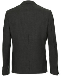 Topman Charcoal Chester Skinny Suit Jacket