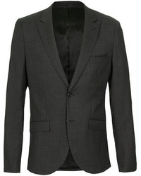 Topman Charcoal Chester Skinny Suit Jacket