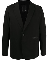 Attachment Trimmed Pocket Single Breasted Blazer