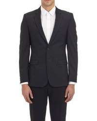 Barneys New York Two Button Sportcoat Black