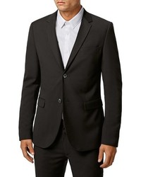 Topman Ultra Skinny Black Suit Jacket