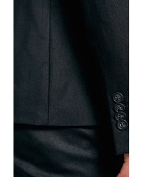Topman Ultra Skinny Black Tuxedo Jacket