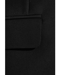 Saint Laurent Wool Gabardine Blazer Black