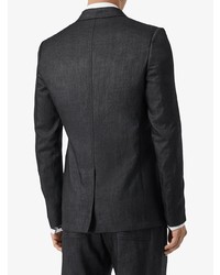 Burberry Zip Detail Tailored Blazer