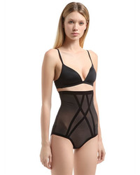 Wolford Control Top Tulle High Waist Briefs