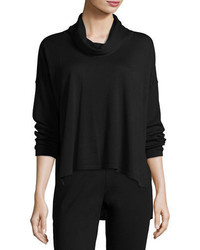 Eileen Fisher Cowl Neck Box Top