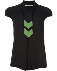 L'Autre Chose Tie Detail Blouse