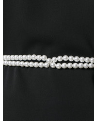MM6 MAISON MARGIELA Pearl Detail Belted Top