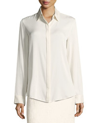 The Row Petah Classic Georgette Blouse