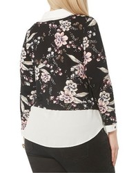 Evans Plus Size Layered Look Top