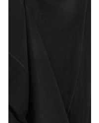 DKNY Stretch Pima Cotton Jersey Top Black