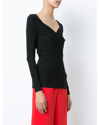 Givenchy Sweetheart Neck Top