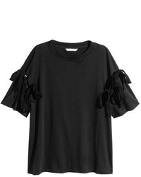 H&M Top With Lacing Details