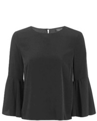 Topshop Trumpet Sleeve Blouse