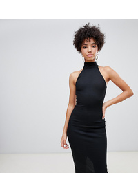 River Island Bodycon Dress With High Neck In Black