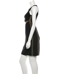 Versace Collection Embellished Bodycon Dress