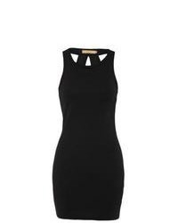 Dolly & Delicious New Look Black Cut Out Back Bodycon Dress